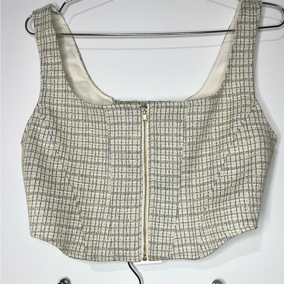 WAYF NWT Boucle Bustier and Mini Skirt Set - Picture 3 of 7